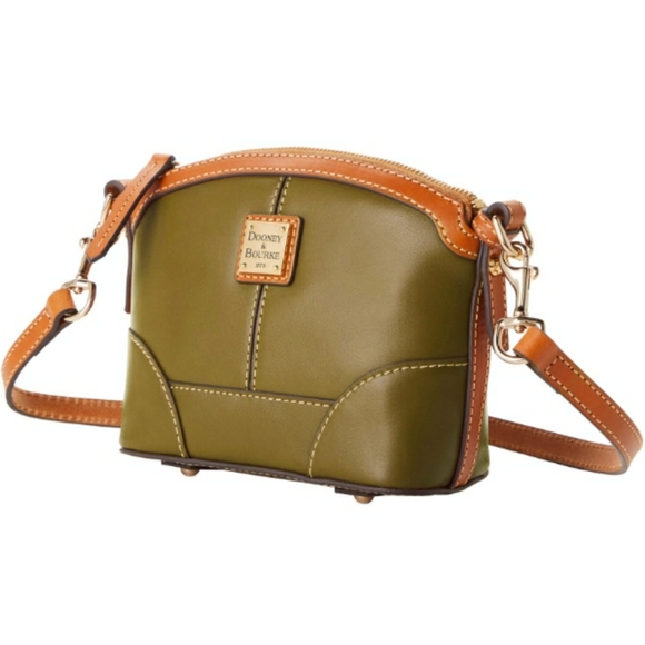 NWT Dooney & Bourke Mini Domed Crossbody SteelGrey - Picture 4 of 5